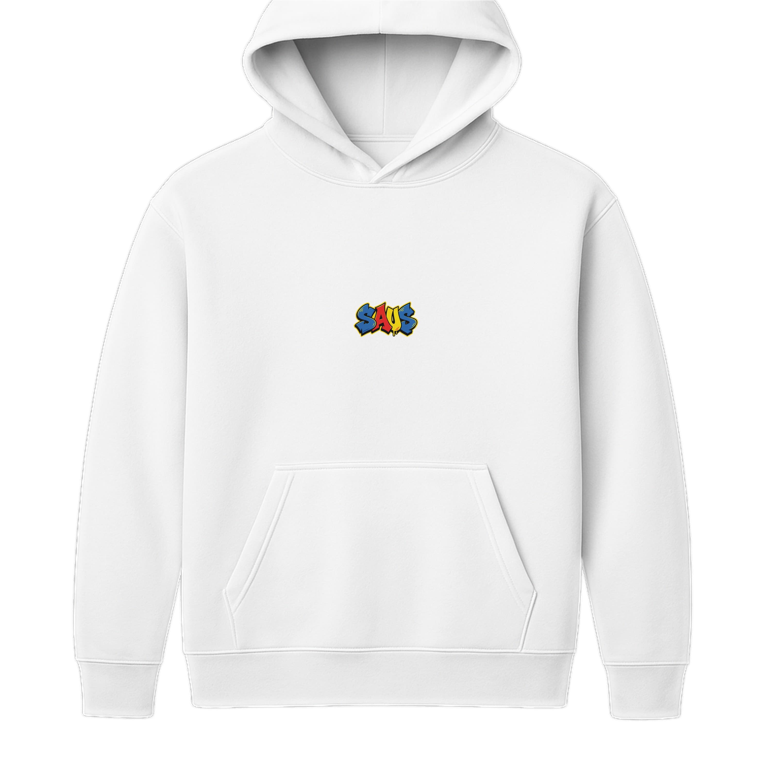 SAUS Hoodie – Hvit